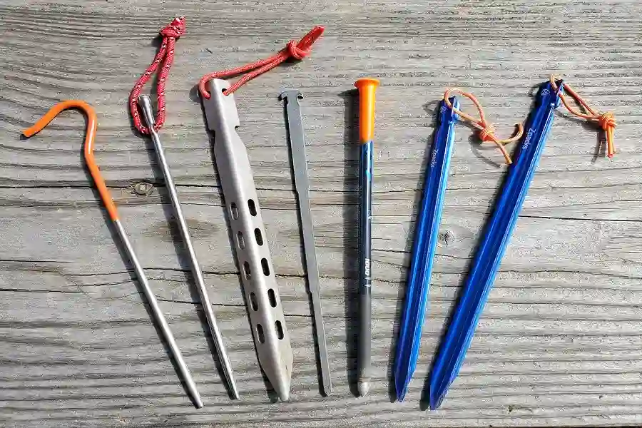 Tent Stakes for Camping