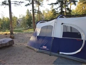 What is an E-Port on a Tent